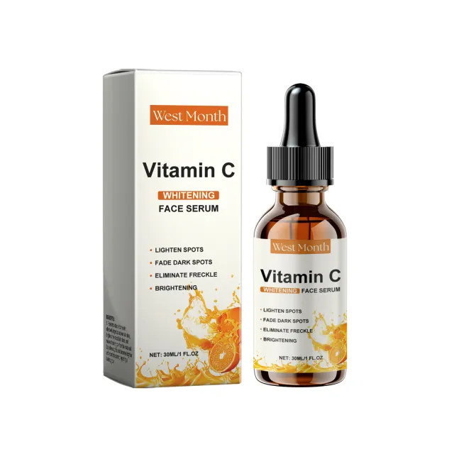 West&Month Vitamin C Face Serum, Moisturizing, Hydrating, Brightening, Tender And Smooth Skin Essence 30Ml - Shop at LoveMi