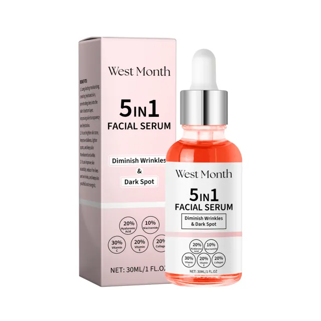 West&Month All In One Serum For Skin Improvement Vitamin C Even Brightening Niacinamide Serum 48G - Shop at LoveMi