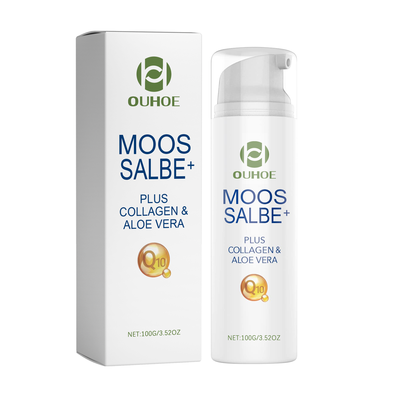 OUHOE Plus Aloe Vera & Ginkgo Biloba, Anti Aging And Smoothing Fine Lines & Wrinkles Facial Line Firming Facial Anti Wrinkle Cream 100G - Shop at LoveMi