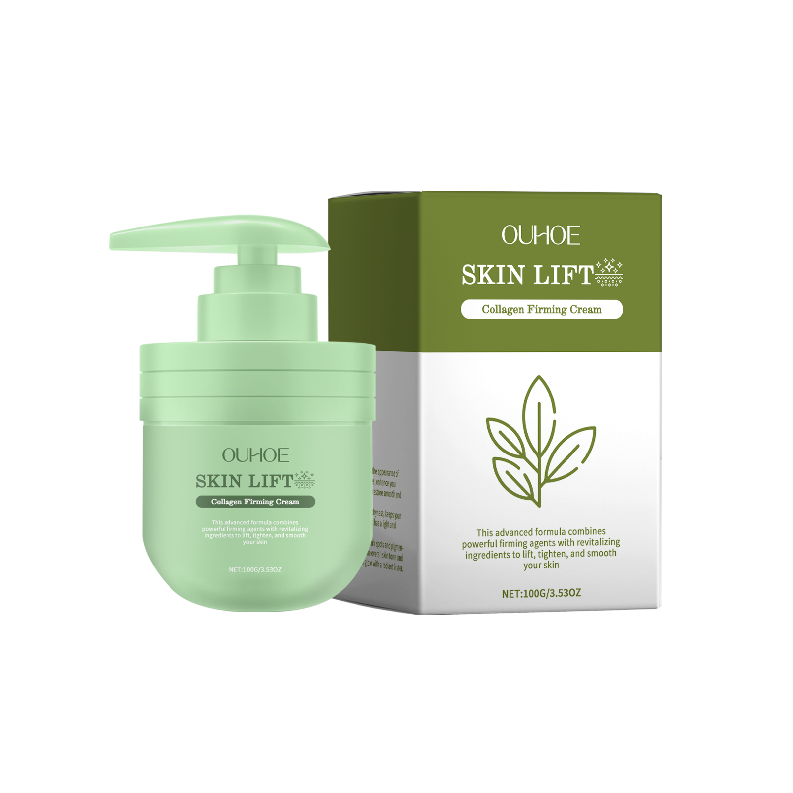 OUHOE Collagen Firming Cream, Gentle Moisturizing Moisturizing Body Moisturizer For Delicate Skin With Fine Lines 100G - Shop at LoveMi