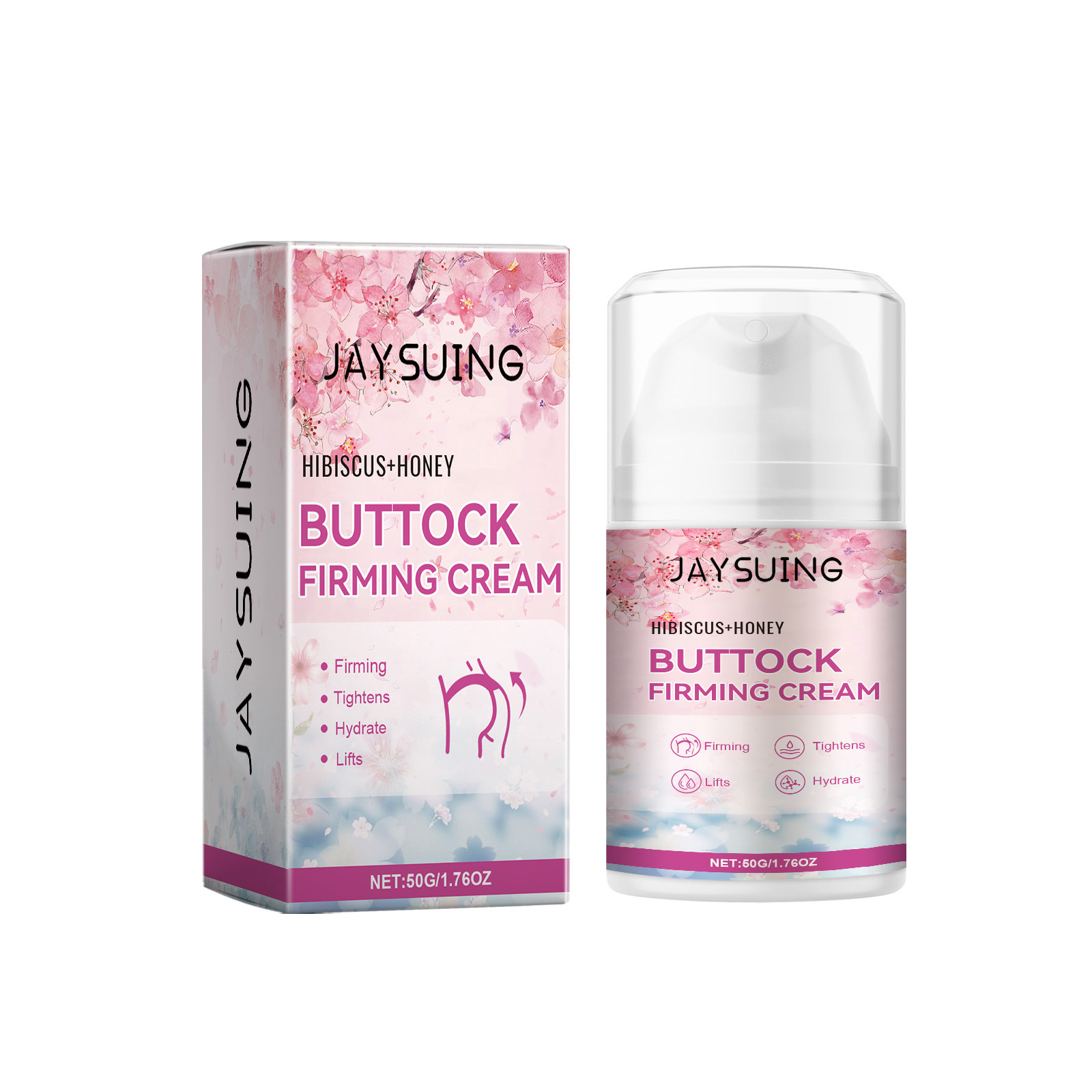 Jaysuing Butt Firming And Lifting Cream Highlights Curves, Lines, And Volumizing Butt Care Cream 50G - Shop at LoveMi