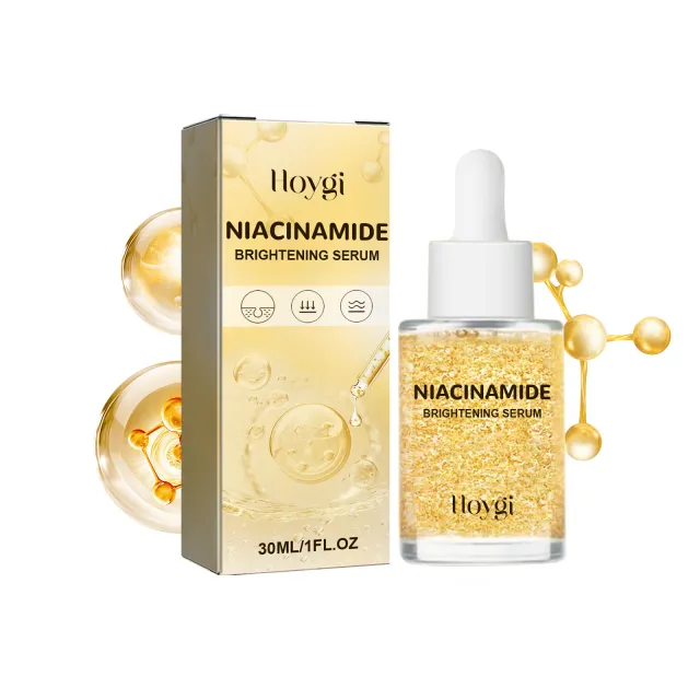 HOYGI Niacinamide Brightening Serum, Lightening Spots And Fine Lines Brightening Skin Hydrating Moisturizing Facial Treatment 30Ml - Shop at LoveMi