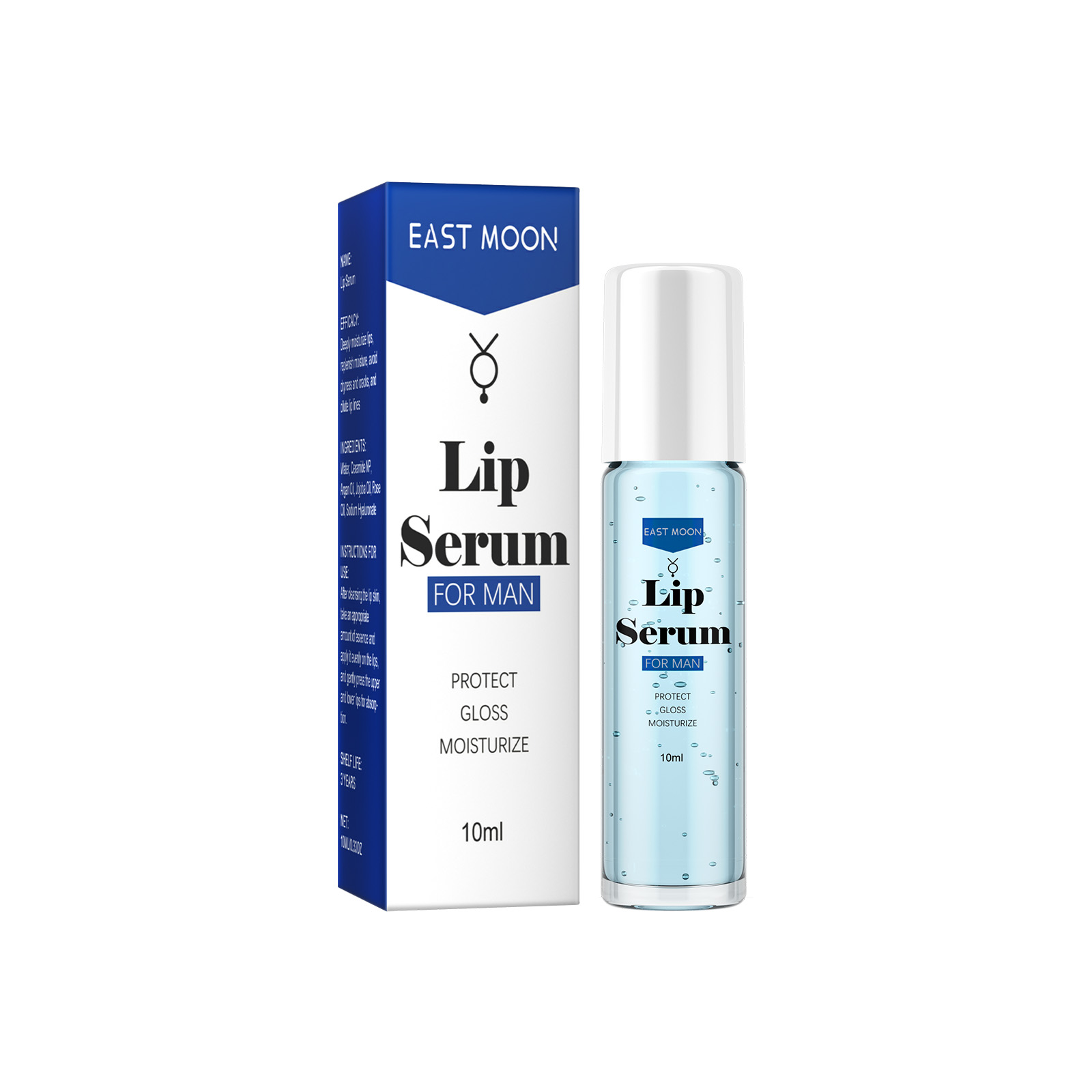 EAST MOON Lip Essence Rolling Lotion, Moisturize And Fade Lip Lines, Prevent Dry Crack And Dead Skin, Plump And Moisturize Lips 10Ml/ - Shop at LoveMi