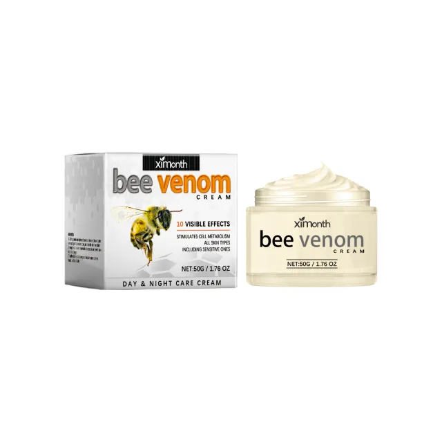 Ximonth Bee Venom Anti Wrinkle Firming Face Cream Moisturizes, Hydrates, Lightens, Brightens And Lifts Fine Lines 50G - Shop at LoveMi