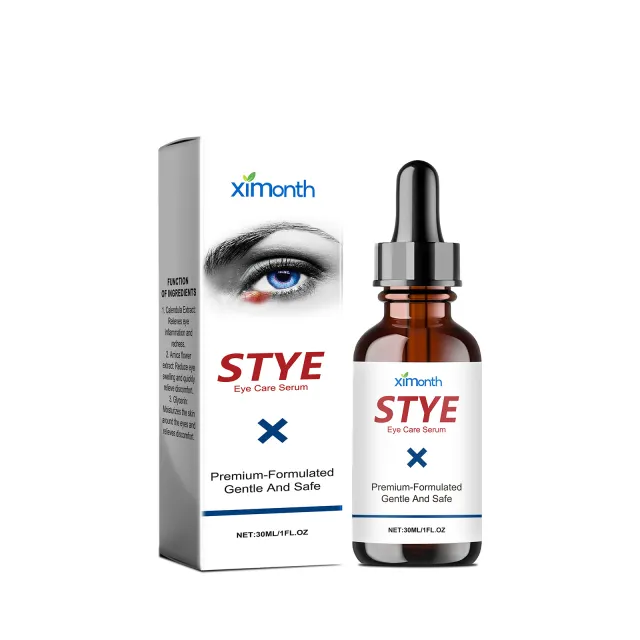 Ximonth Eye Care Serum Relieves Eye Discomfort Eye Skin Gentle Repair Treatment Around The Eyes 30Ml - Shop at LoveMi