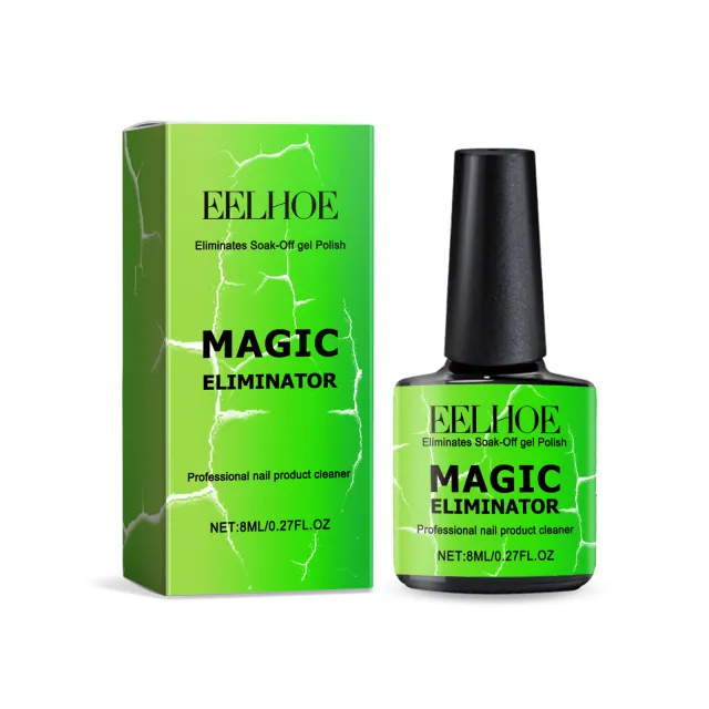 EELHOE Nail Polish Remover, Gentle Nail Polish Remover Solution For Easy Nail Polish Remover Primer 8Ml - Shop at LoveMi