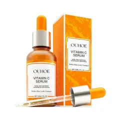 OUHOE Vitamin C Face Serum, Lighten Fine Lines And Tighten Facial Skin Anti-Aging Serum - 30Ml - View 1