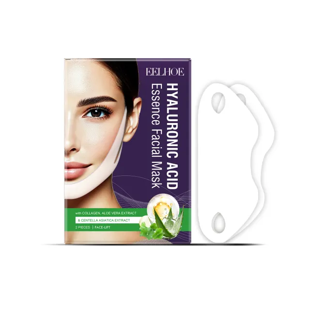 EELHOE Face Lift Mask, Lift Face Line Elastic Moisturizing Skin Hanging Ear Firming Treatment Mask 2Pcs - Shop at LoveMi