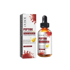 OUHOE Peptide Face Serum, Fade Out Fine Lines On Your Forehead Skin Moist Hydrating Anti-Aging Essence - 30Ml - View 1