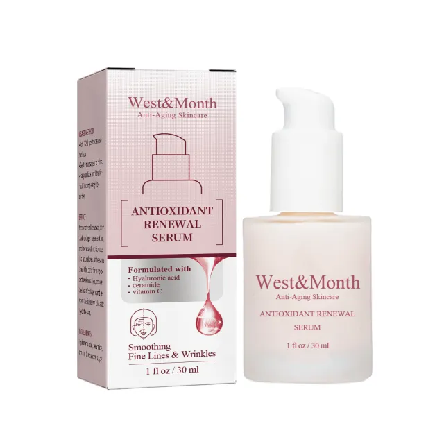 West&Month Antioxidant Renewal Serum, Tighten Facial Skin, Lighten Lines, Moisturize And Prevent Aging Serum 30Ml - Shop at LoveMi