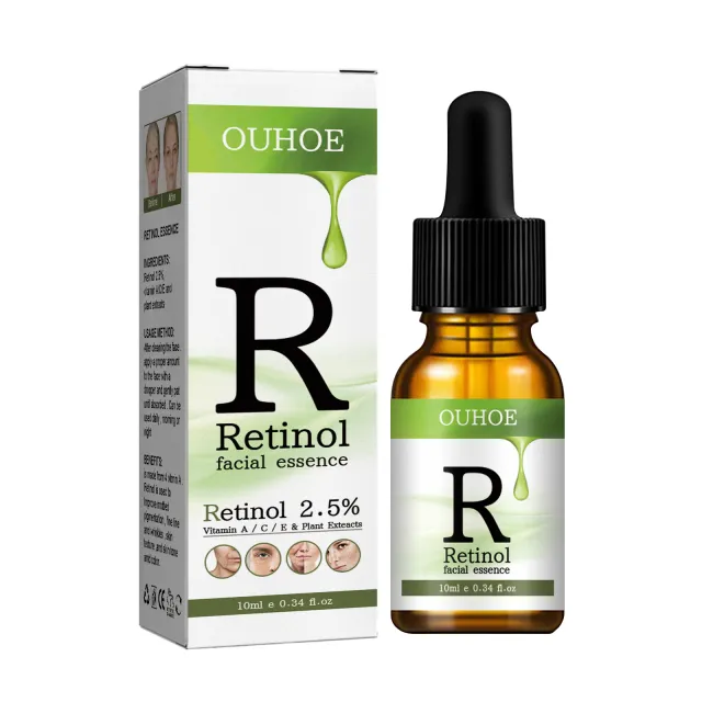 OUHOE Retinol Serum, Face Anti Wrinkle Firming Brightening Soft And Smooth Skin Serum 10Ml - Shop at LoveMi